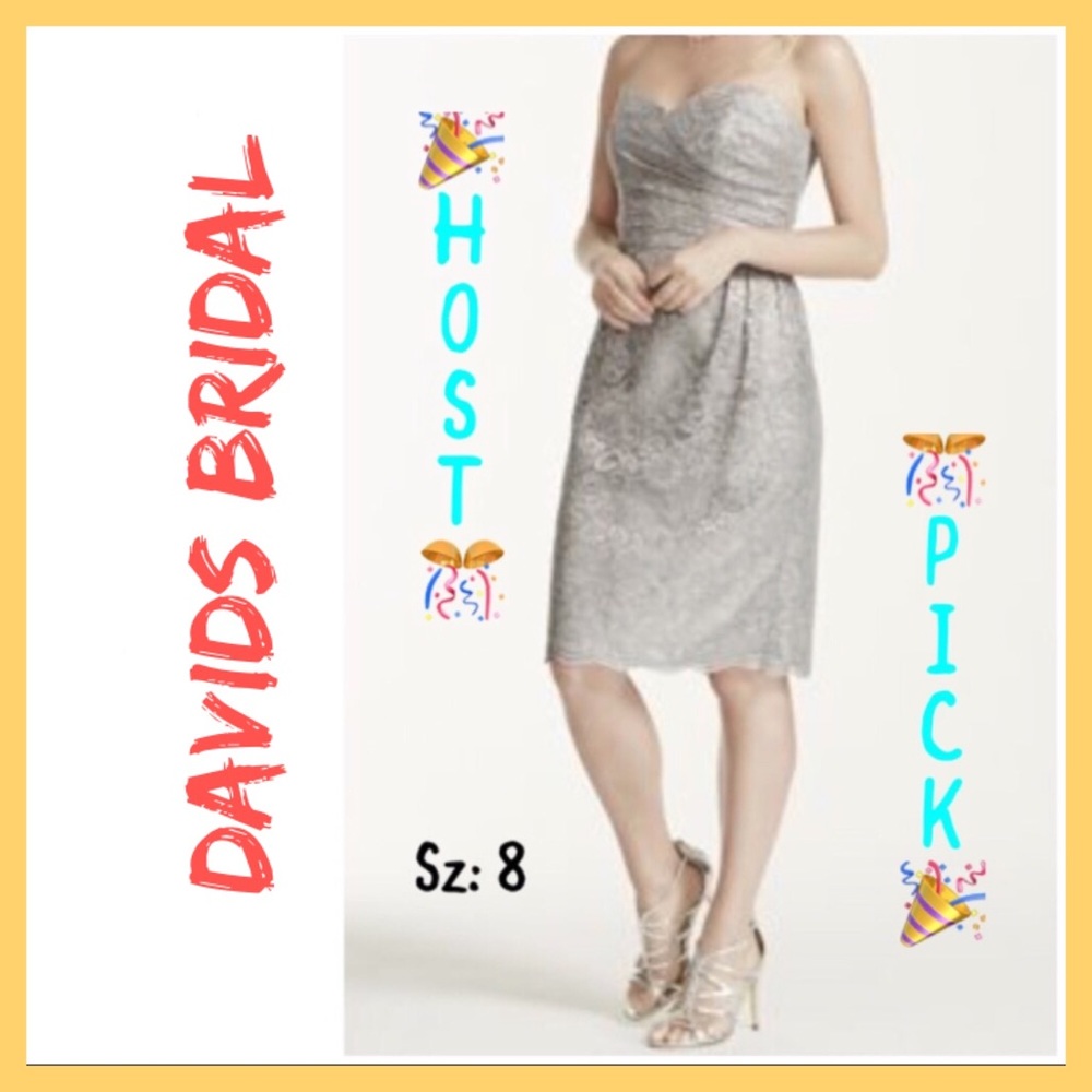 Davids Bridal All Lace Dress NWT DB1